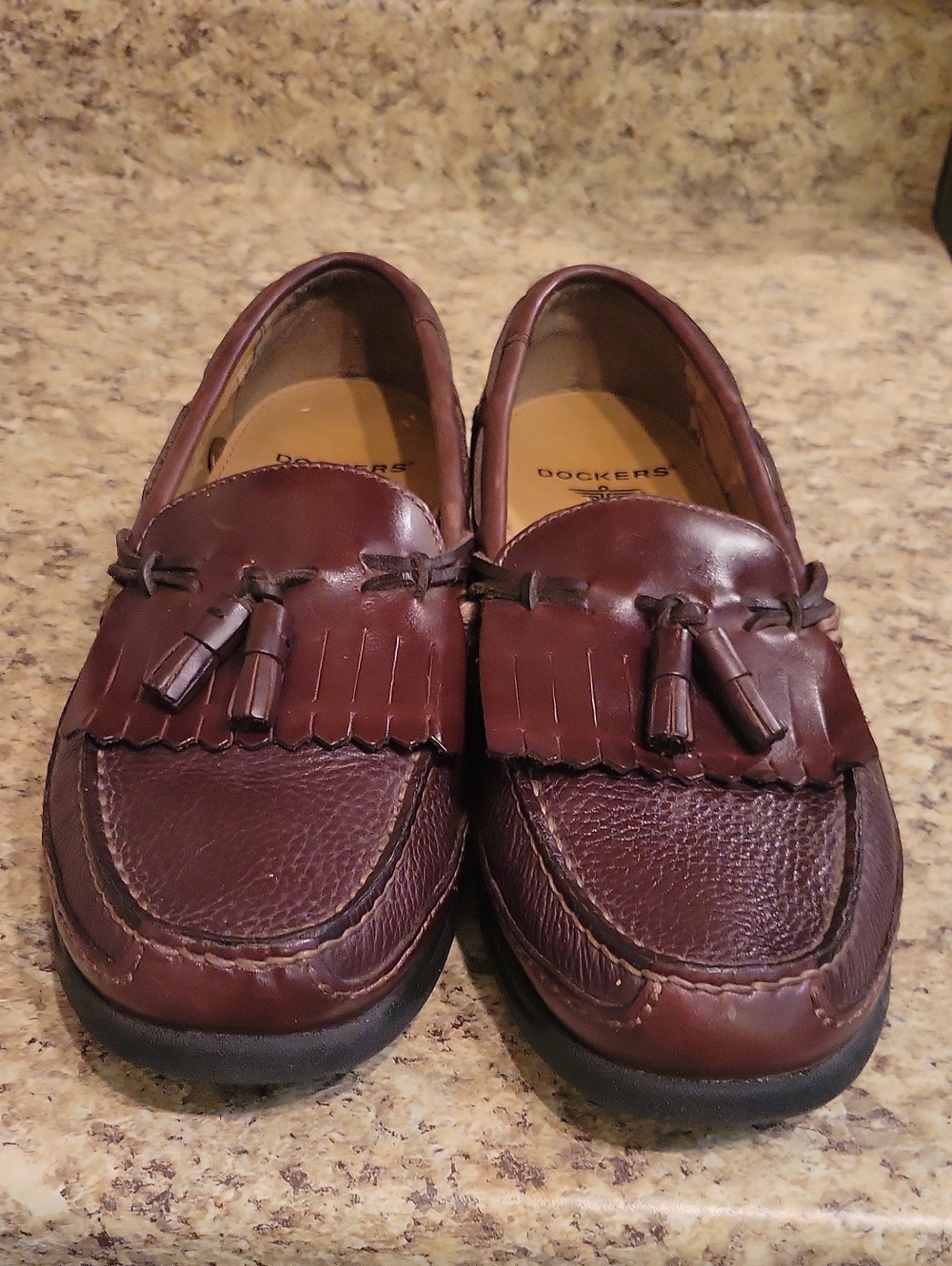 Dockers Men's Dark Brown Tassel Kiltie Loafers